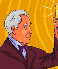 Thomas Edison Art Diamond Paintings