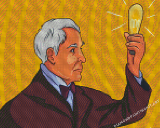 Thomas Edison Art Diamond Paintings