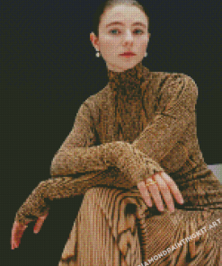 Thomasin McKenzie Photoshoot Diamond Paintings