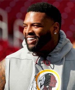 Trent Williams Smiling Diamond Paintings