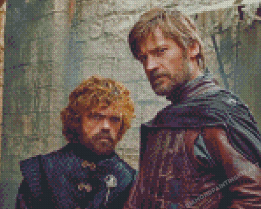 Tyrion And Jaime Lannister Diamond Paintings