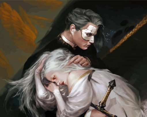 Vampire Couple Diamond Paintings