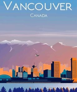 Vancouver Poster Canada Diamond Paintings