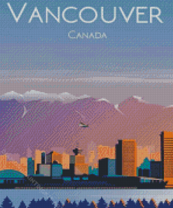 Vancouver Poster Canada Diamond Paintings