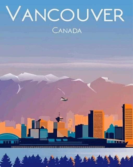 Vancouver Poster Canada Diamond Paintings