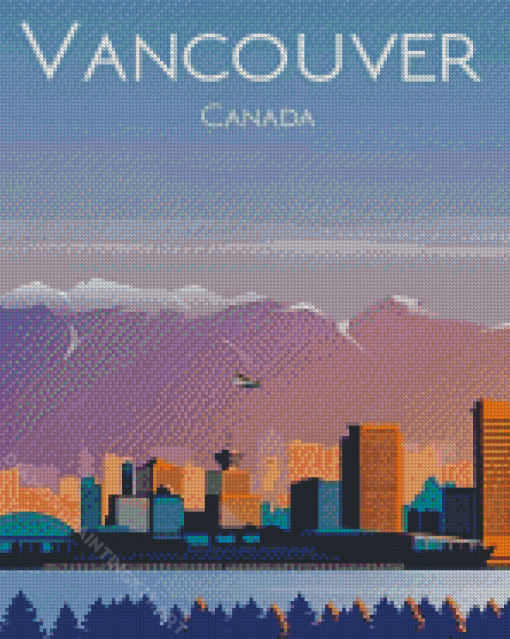 Vancouver Poster Canada Diamond Paintings