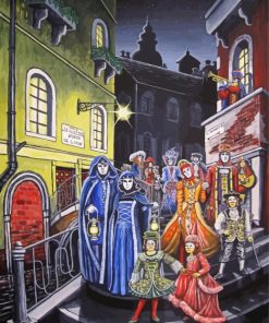 Venice Carnival Celebration Diamond Paintings