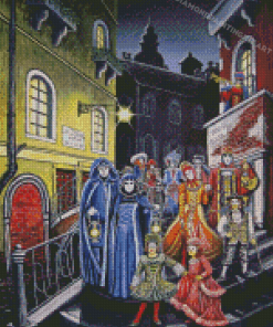 Venice Carnival Celebration Diamond Paintings