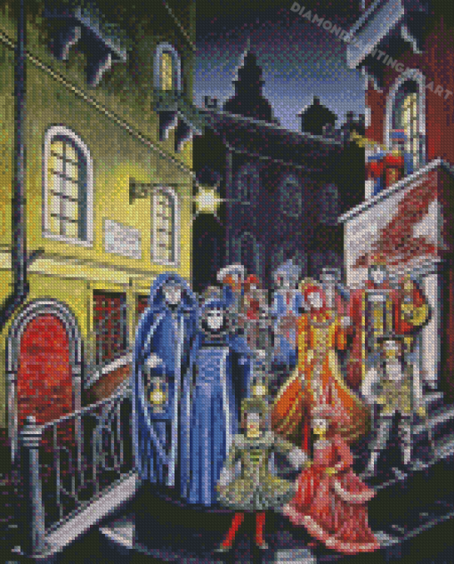 Venice Carnival Celebration Diamond Paintings