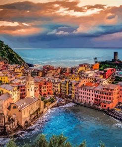 Vernazza Italy Diamond Paintings