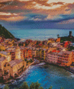 Vernazza Italy Diamond Paintings