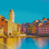 Vernazza Town Diamond Paintings