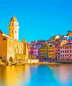 Vernazza Town Diamond Paintings