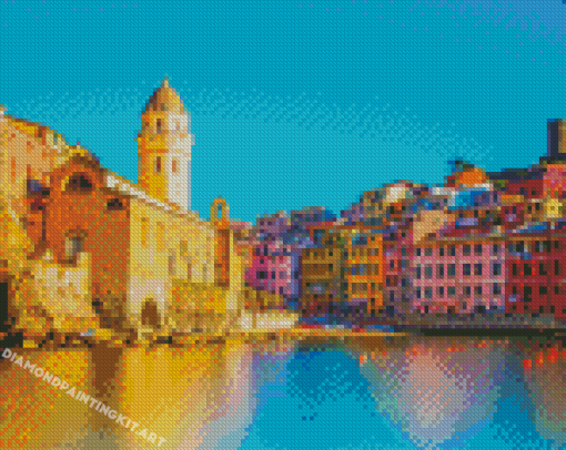 Vernazza Town Diamond Paintings