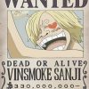 Vinsmoke Sanji One Piece Wanted Diamond Paintings