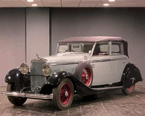 Vintage Hispano Suiza H6 Diamond PaintingS