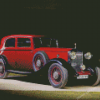 Vintage Rolls Royce Diamond Paintings