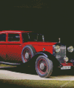 Vintage Rolls Royce Diamond Paintings