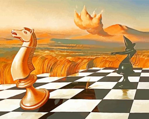 Vladimir Kush Chess Diamond Paintings