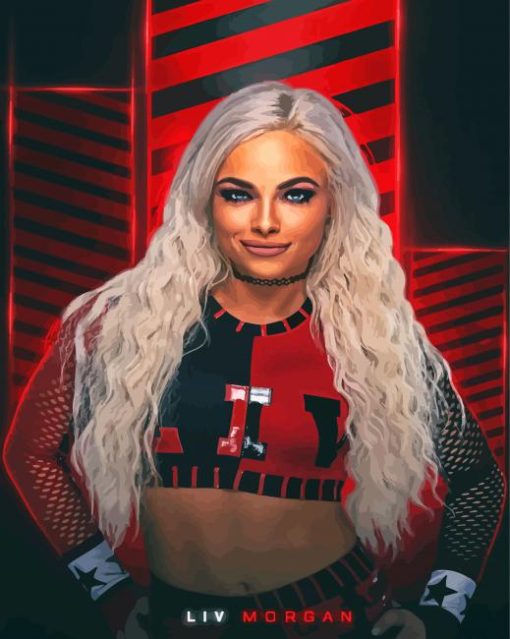 WWE Liv Morgan Diamond Paintings