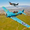 WWII Airplanes Diamond Paintings