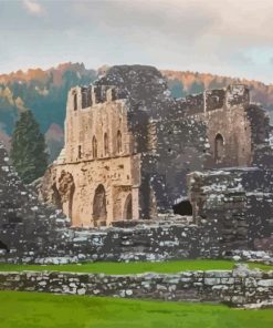 Wales Tintern Abbey Diamond Paintings