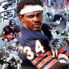 Walter Payton Player Diamond Paintings