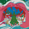 Welcome To Whoville Town Diamond Paintings