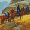 Western US Cavalry Diamond Paintings