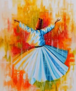 Whirling Dervish Diamond Paintings