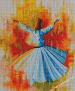 Whirling Dervish Diamond Paintings