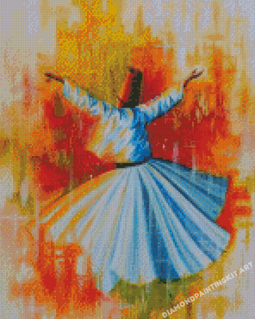 Whirling Dervish Diamond Paintings