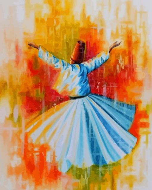 Whirling Dervish Diamond Paintings