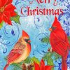 Winter Christmas Cardinals Poster Diamond Paintings