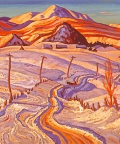 Winter Morning Charlevoix County A Y Jackson Diamond Paintings