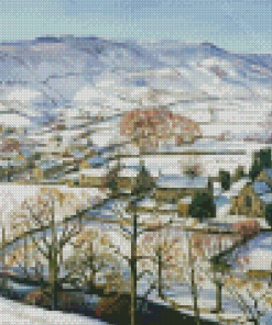 Winter Yorkshire Dales Landscape Diamond Paintings