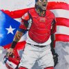 Yadier Molina Baseball Catcher Diamond Paintings