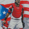 Yadier Molina Baseball Catcher Diamond Paintings