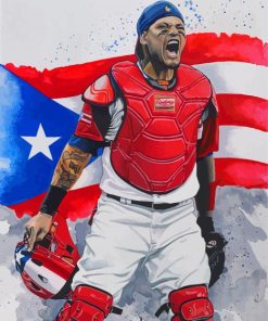 Yadier Molina Baseball Catcher Diamond Paintings