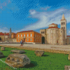 Zadar City Buildings Diamond Paintings