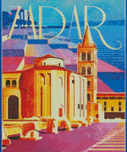 Zadar Poster Art Diamond Paintings