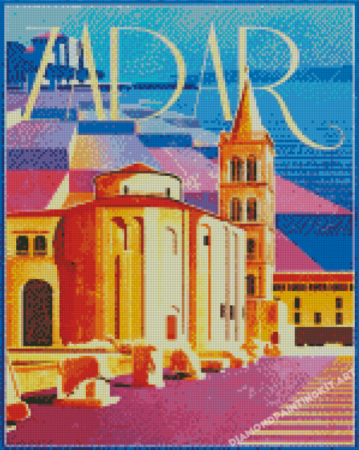 Zadar Poster Art Diamond Paintings