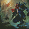 Zed League Of Legends Diamond Paintings