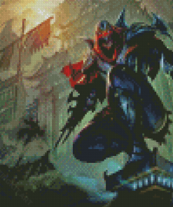 Zed League Of Legends Diamond Paintings