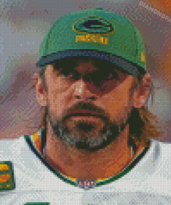 Aesthetic Aaron Rodgers Diamond Paintings