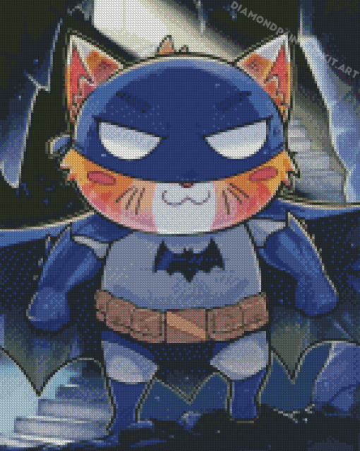 Aesthetic Batcat Diamond Paintings