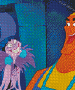 Aesthetic Emperors New Groove Diamond Paintings