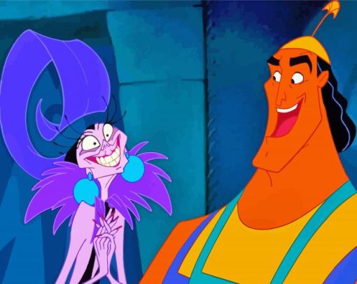 Aesthetic Emperors New Groove Diamond Paintings