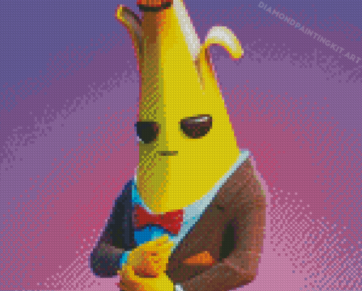 Aesthetic Fortnite Banana Diamond Paintings