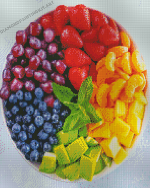 Aesthetic Fruit Salad Diamond Paintings